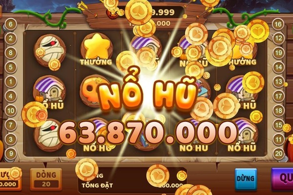 Minh họa Jackpot lũy tiến khổng lồ trong game nổ hũ qq88