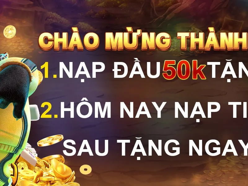 Hình ảnh các ưu đãi nạp tiền lần đầu hấp dẫn tại qq88 nổ hũ