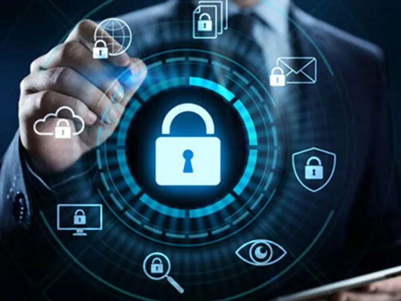 Biểu tượng bảo mật dữ liệu và quyền riêng tư